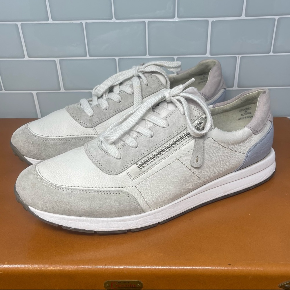 Paul Green Oceana Sneaker - Ivory/Lavender Combo - Women's Size 8UK (US 10)